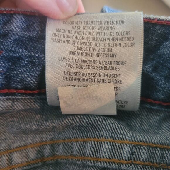 Ariat Ruby Boot Cut Jeans Women's 28 Long Blue Denim Western Cowgirl Workwear - Picture 12 of 14